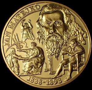 �|�[�����h 2013 Wielcy Polacy - Jan Matejko 38,61mm�R�C�� WCA 9487-
