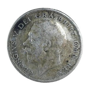 1929�N �C�M���X �V���o�[ �n�[�t�N���E�� �R�C�� F- Fine George V KM 835