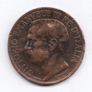 �C�^���A 10 Centesimi 1911 �������[���h�R�C�� KM51 �j�[�X��������50���N�L�O