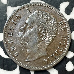 1900�N�C�^���A2 Centesimi Lot#E7148 ���i��! ������!