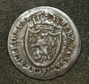 VF+ 1814 �h�C�c���B NASSAU 1/4 �N���C�c�@�[ KM# 9 1814