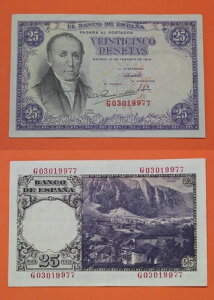 1946 �N �X�y�C�� �t�����X �G�X�g���[�_ EBC ���X�y�C�� 25 �y�Z�^����