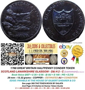 1791�N �X�R�b�g�����h �R���_�[ �n�[�t�y�j�[ - ���i�[�N�V���[ �O���X�S�[ - D & H 2 - CT 1005