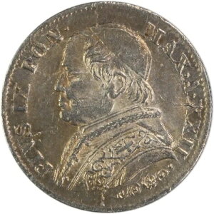 1867 R �C�^���A���B - ���c�� 5 Soldi KM1375 BU ���F�� #906
