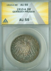 1910�N �h�C�c �v���C�Z�� 3�}���N ANACS AU-55 �g�[�����H (2229228)