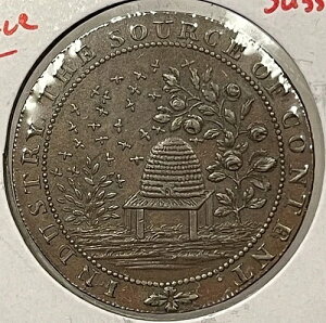 1794�N �C�M���X �R���h�� �n�[�t 1/2 �y�j�[ �T�Z�b�N�X �r�[�n�C�u �󏭃^�C�v