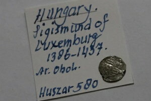 ?? ???? �n���K���[ SIGISMUND OF LUXEMBOURG 1386-1437 OBOL B72 #K2786