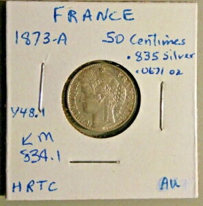 1873-A �t�����X �V���o�[ 50 �Z���`���[�g�� AU Km 834.1