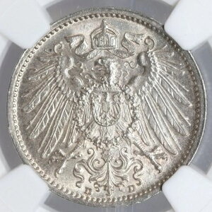 1914-D �h�C�c�鍑 AR �V���o�[ 1�}�[�N NGC MS64