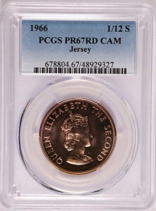 1966�N �W���[�W�[ 1/12�V�����O �w�C�X�e�B���O�Y�̐킢900���N�L�O -PCGS PR67 CAM