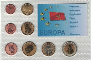 �����e�l�O�� 8 DIF UNC SET 1 CENT - 2 EURO 2006 YEAR PATTERN ESSAI PROVA