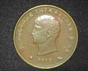 �C�^���A �i�|���I������ 1813-M 3 centesimi C2.2 ���ɗǂ� ~ J16-