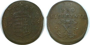 1705 �n���K���[ 10 �|���g�D�� �t�F�����c ���R�c�B II 1703-1711 �ɍ׃f�B�e�[�� KM# 264.1