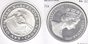 �W�u�����^�� �V���o�[ 1�N���E�� �v���[�t�R�C�� 1992�N KM#66a �o���Z���i�I�����s�b�N