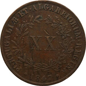 1847�N 20���C�X �|���g�K�� �R�C�� �}���A2�� (MO3567-)