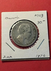 1876-D 2�}���N �h�C�c���B �o�C�G������� KM# 903