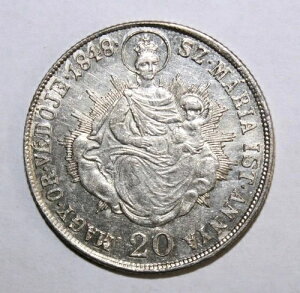 S10 - �n���K���[ 20 Krajczar 1848-KB �����ʋ�� - �t�F���f�B�i���h5�� ***Nice