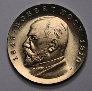 1968 �h�C�c DDR 5 �}�[�N - Robert Koch - BU CoinKM# 19.1
