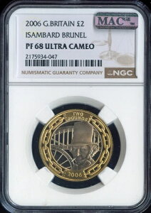 2006�N �C�M���X 2�|���h �C�U���o�[�h �u���l�� NGC PF68 �E���g�� �J���I MAC �X�|�b�g���X�B
