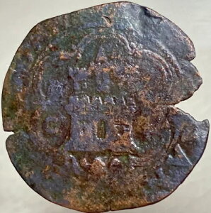 1552-1566�N �X�y�C���鍑 �J�����X4�� �}���x�f�B�X 450�N�O�̊󏭃R�C��
