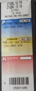 F �I���W�i�� 10 �� ���[�U�[�c�[�� 27UERL 10TR IC250