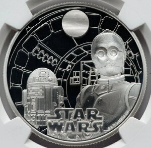 2023�N �p�� 2�|���h 1�I���X �V���o�[ NGC PF69 �E���g���J���I �X�^�[�E�H�[�Y R2-D2 & C-3PO