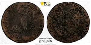 1594�N �X�y�C���E�I�����_ Jeton Dugn-3348 �A���g���[�v AE PCGS XF �ڍ�