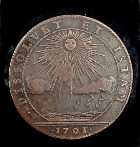 �u���S�[�j�������̉�̂ƃC�X�^���̕��a�ւ̋��� ���C14�� 1701�N 6.89g x 30.10mm