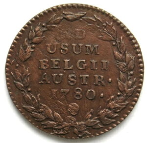 [R2212] 2 Liards 1780 �u�����b�Z���A���[�h�A�}���A�E�e���W�A (1740-1780)