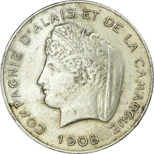 [#516188] �R�C���A�t�����X�ACompagnie d'Alais et de la Camargue�A10 �T���^�C���A1908 �N�A