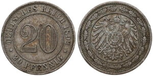 �h�C�c - �h�C�c�鍑 20 �y�j�q 1887-1892 A-J ���܂��܂ȔN