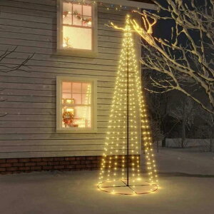 NNEVL �N���X�}�X�R�[���c���[ �E�H�[���z���C�g 310 LED 100x300 cm
