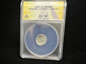 1527 �n���K���[ LK �f�i�[�� - ANACS AU 58 - ���h���B�g2�� - TOOLED - ���[���h�V���o�[