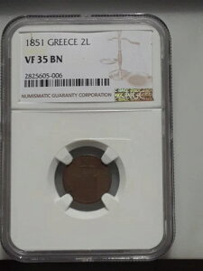 �M���V�� 1851 2L NGC �]�� VF 35 BN