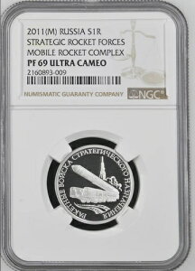 ���V�A 2011 1���[�u�� �헪���P�b�g�R �ړ��������{�� �R�C�� NGC PF 69UC