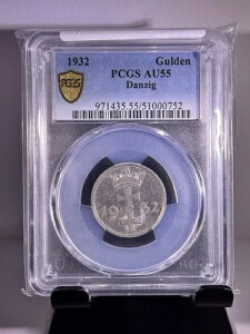 1932�N �_���c�B�q���R�s�s 1�O���f���d�� �|�[�����h �h�C�c PCGS AU55