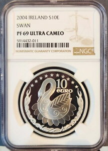 2004�N �A�C�������h �V���o�[ 10���[�� S10E �X���� NGC PF 69 �E���g���J���I �������R�C��