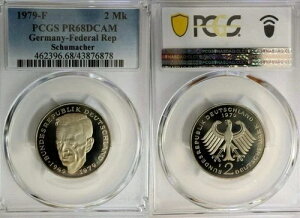 �h�C�c�A�v���[�t2�}�[�N1979 F SCHUMACHER - PCGS PR 68 DCAM�A��