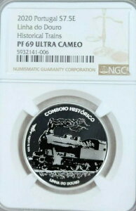 2020 �|���g�K�� �V���o�[ 7.5 ���[�� �g���C�� �����n �h �h�E�� NGC PF 69 �E���g�� �J���I ��