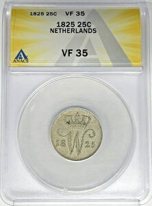 1825�N�I�����_25�Z���g�d��ANACS VF 35 W5