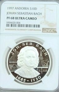 1997�N �A���h�� �V���o�[ 10�� �_�C�i�[ ���n���E�Z�o�X�`�����E�o�b�n NGC PF 68 �E���g���J���I ��