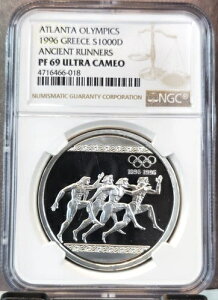 1996�N �M���V�� ��� 1000�h���N�} �Ñド���i�[ NGC PF 69 �E���g���J���I �W�F���v���[�t