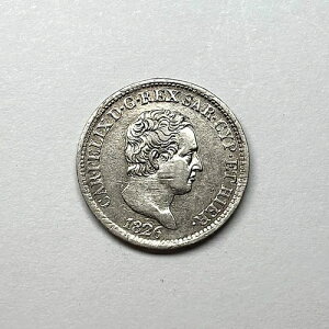 1826 �s�G�����e���T���f�[�j������ - �V������ �t�F���b�N�X�� 50 Centesimi�AKM-124�B