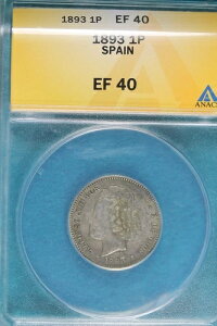 1893 ANACS EF40 �X�y�C�� �E�i �y�Z�^!! #B2498