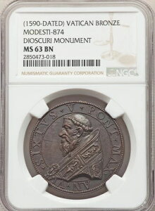 1590�N �o�`�J�� - ���c�V�N�X�g�D�X5�� - �����_�� - Modesti-874 - NGC MS 63BN