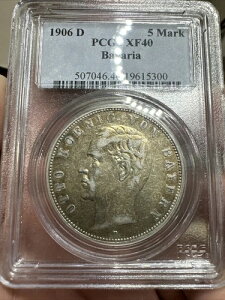 �� 1906�N D �h�C�c �o�C�G���� 5�}���N PCGS XF40