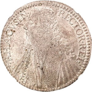 1766�N Ragusa Tallero (�e�[���[)�B �h�D�u�����j�N �~���g �N���A�`�A�B NGC MS 62�B KM-18-