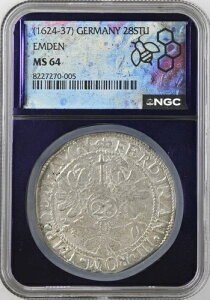 1624-37 �h�C�c�A�M���a�� �G���f�� 28 STUBER 2/3 �^�[���[ NGC MS64