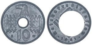 Reichskreditkassen 10 Pfennig 1941 A Nebengebiete J.619 ���ɒ������N 118751