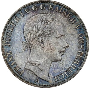 �I�[�X�g���A - 1857�N �t�����c�E���[�[�t1���^�[���� - NGC MS62 - �� - NGC�ł��㎿�ȃR�C����6���̂�